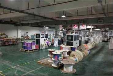 Proceso de Fabricación y Equipamiento para Cables de Alimentación