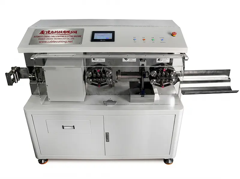 Máquina Automática de Corte y Pelado de Cable Coaxial WPM-9935