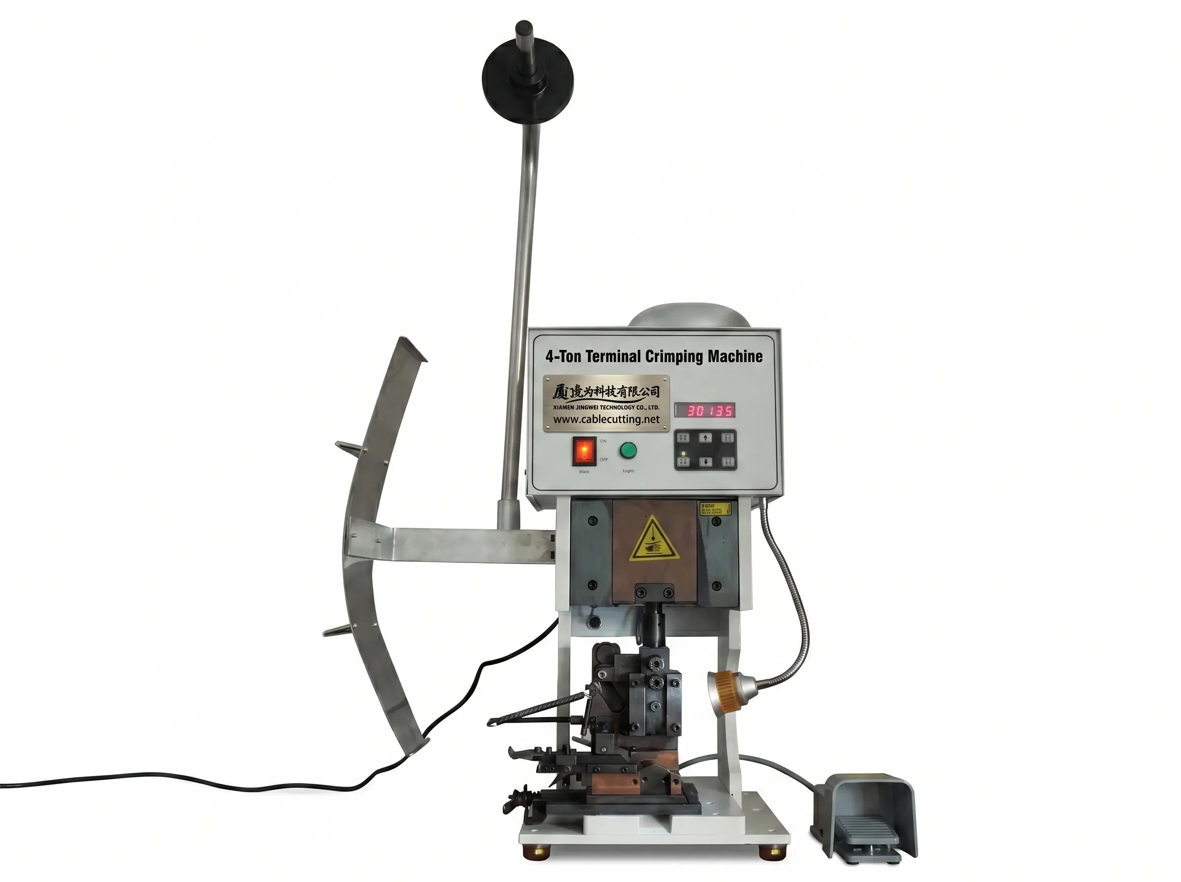 Máquina de Crimpado Semiautomática WPM-4000S | JINGWEI