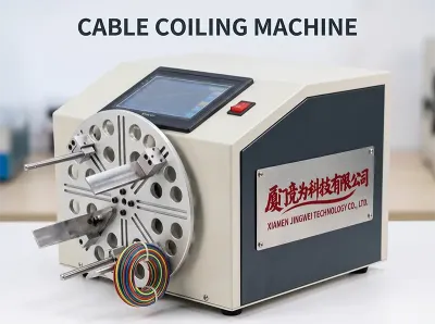 Máquina Bobinadora Automática de Cables y Alambres WPM-2009L