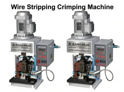 Máquina de Pelado y Engarce de Cables Automática 3000pcs/h WPM-2008A2-E - Máquina de Pelado y Crimpado