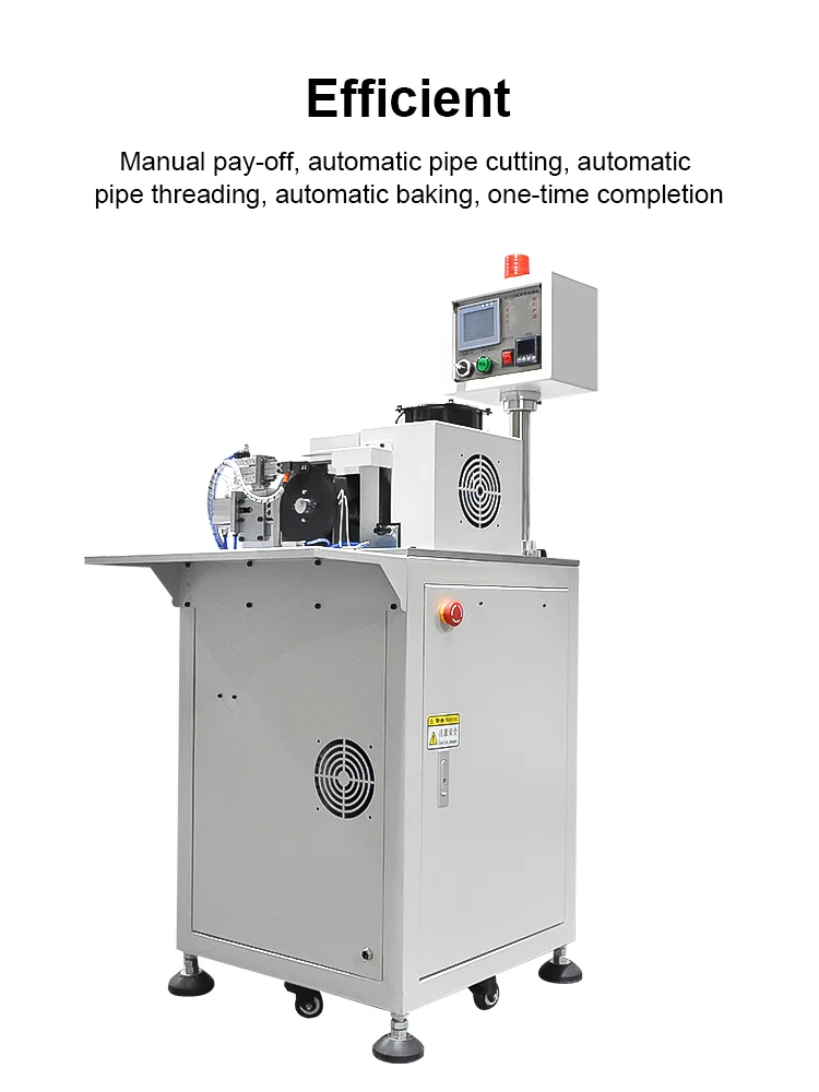 máquina termorretráctil de tubo