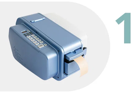 Máquina dispensadora de cinta engomada activada por agua, máquina de cinta de papel engomado, máquina de cinta engomada, máquina de cinta engomada kraft 