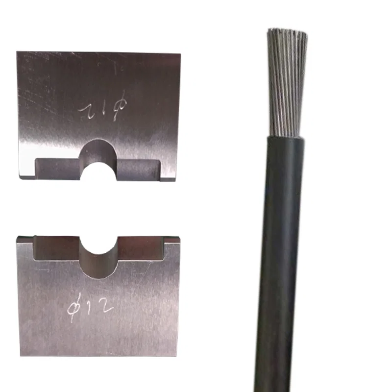 Pneumatisk trådafisoleringsblad til automatisk trådskærings- og afisoleringsmaskine, pneumatisk afskalningsmaskinekniv