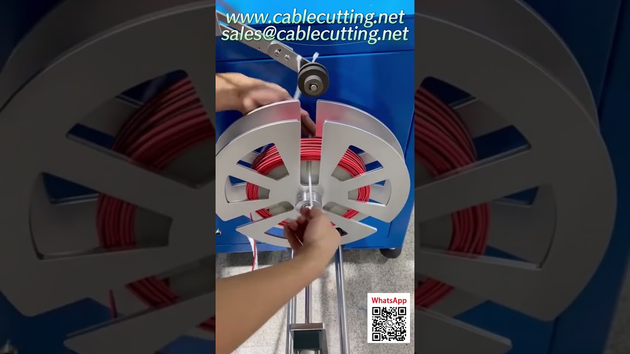 Bobina Automática de Alto Rendimiento y Bajo Costo para Cables de Red y Coaxiales