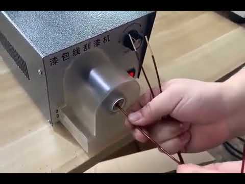 Peladora de esmalte para alambre de cobre WPM 550
