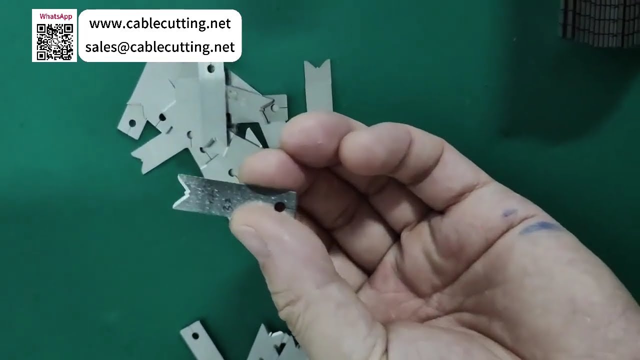 Cuchillas Personalizadas para Máquinas de Corte y Pelado de Arneses de Cables