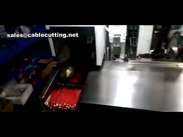 Máquina Automática de Inserción, Calentamiento y Crimpado de Tubo Termocontraíble