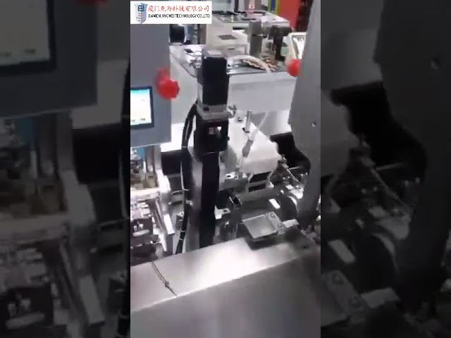 Máquina de Inserción y Crimpado de Doble Cabezal para Tapón de Sellado Impermeable | Procesamiento Automatizado de Cables