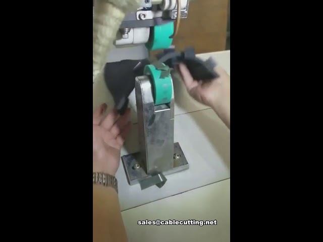 Máquina selladora de costuras por aire caliente para pruebas de materiales | Video demostrativo