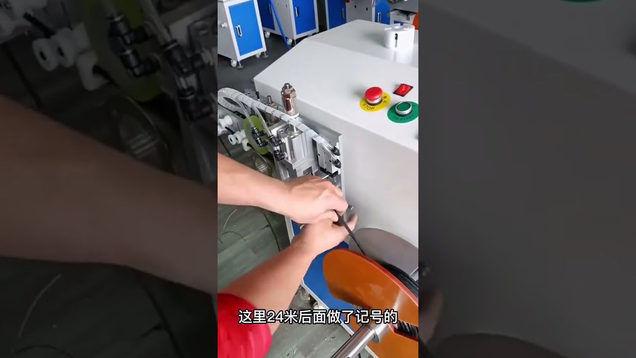 Máquina de Medición y Bobinado de Pie: Devanado Preciso para Cables y Alambres #fábrica