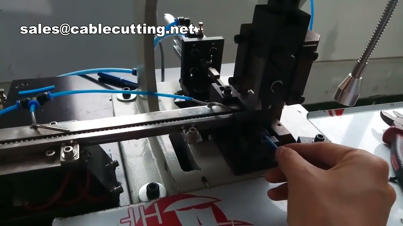 Máquina Crimpadora de Terminales de Doble Cabezal para Terminales Sueltos - Alta Eficiencia