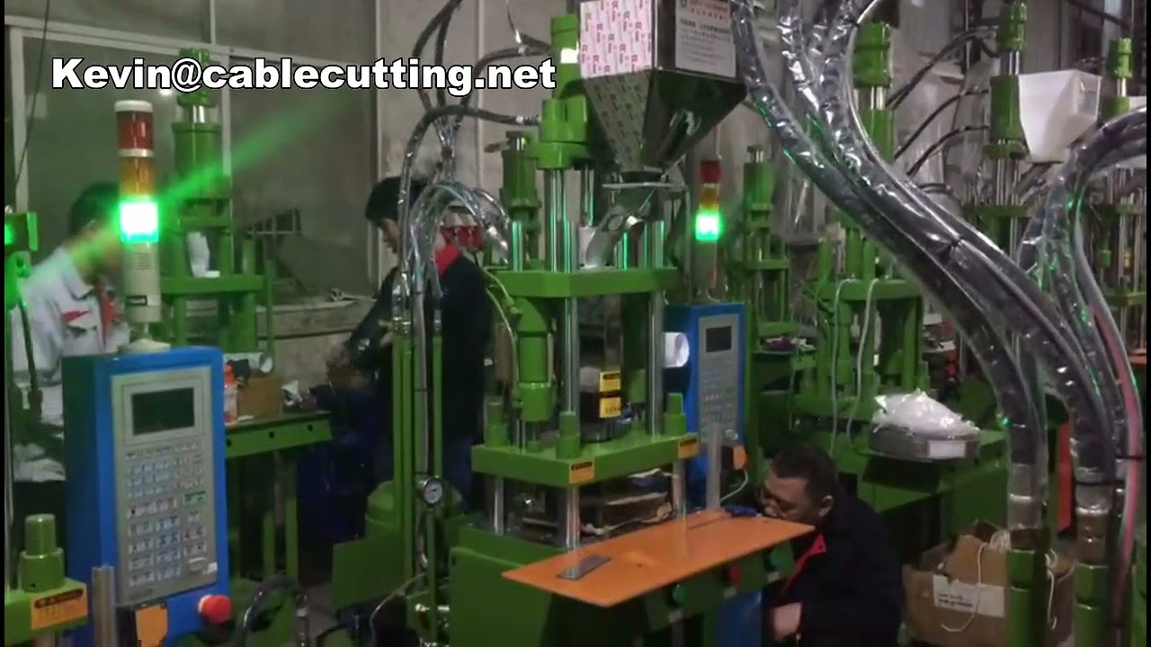 Máquina de moldeo de plástico de 35 toneladas para fabricar enchufes de 2 clavijas