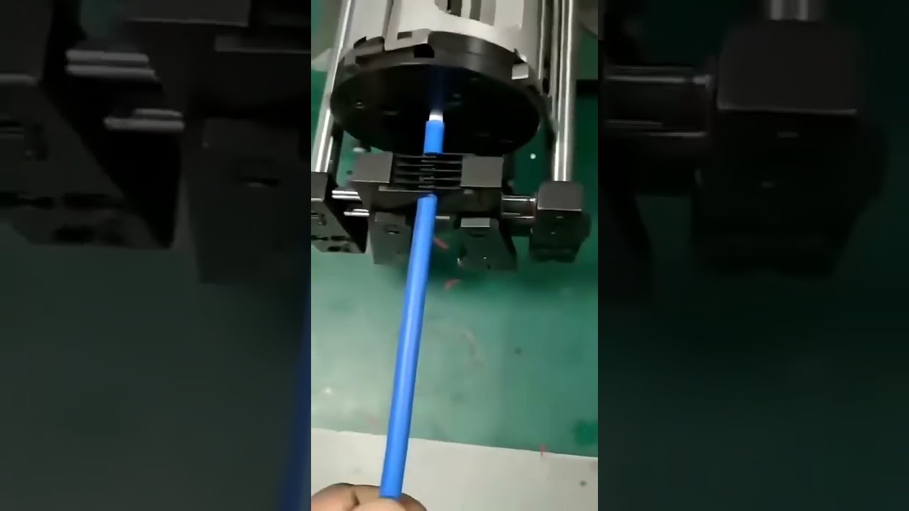 Máquina Peladora de Cables Semiautomática - Peladora Rotativa Automática para Cable Coaxial #fábrica #maquinaria
