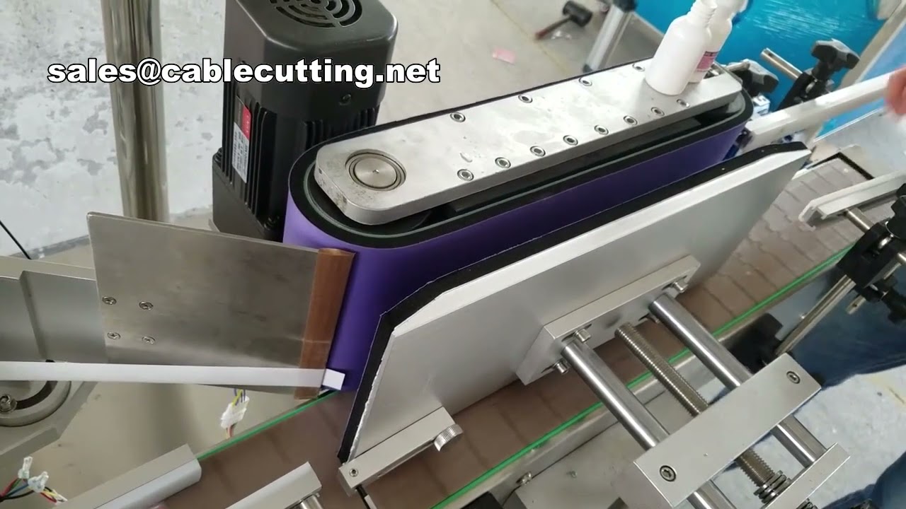 Máquina etiquetadora de alta velocidad para bolsas plásticas y botellas de vidrio | Etiquetadora automática