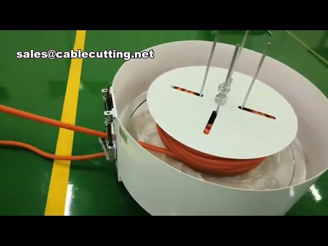 Alimentador Eléctrico de Cables y Prealimentador con Soporte de Desenrollado