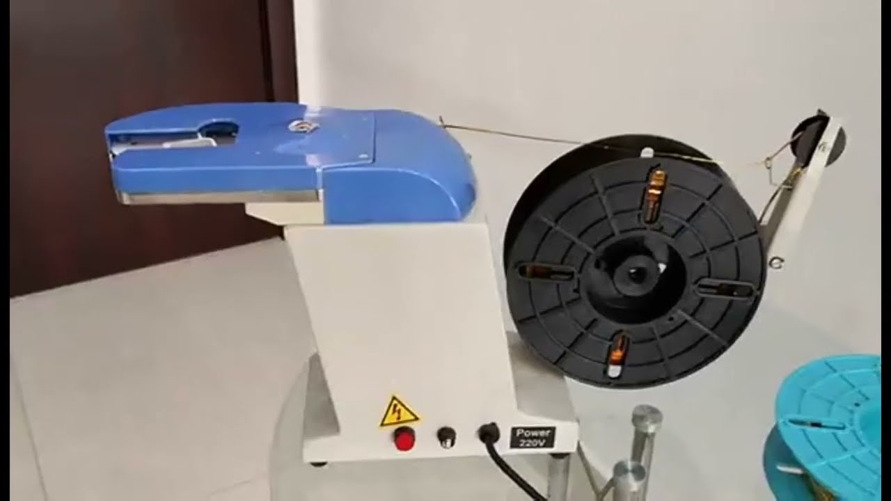 Máquina Enrolladora de Bobinas y Atado con Brida para Panadería Automatizada