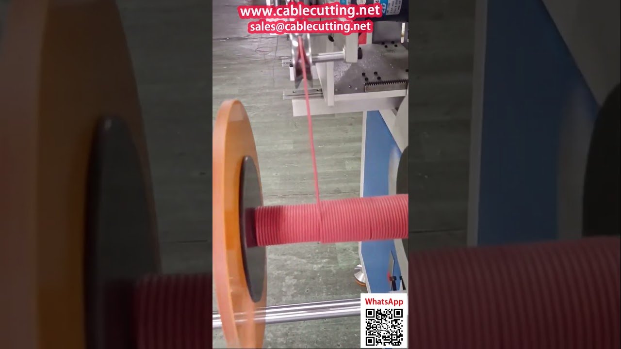 Máquina Bobinadora Contadora Servo de Precisión para Cable Electrónico