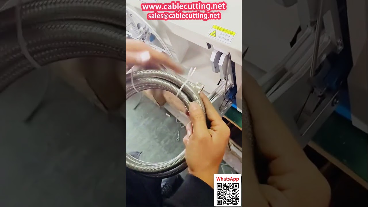 Enrolladora y Atadora Automática para Tubería Sanitaria