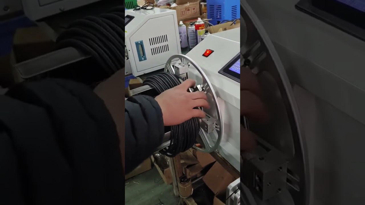 Máquina de Bobinado, Atado y Empaquetado de Alambre de Alta Eficiencia