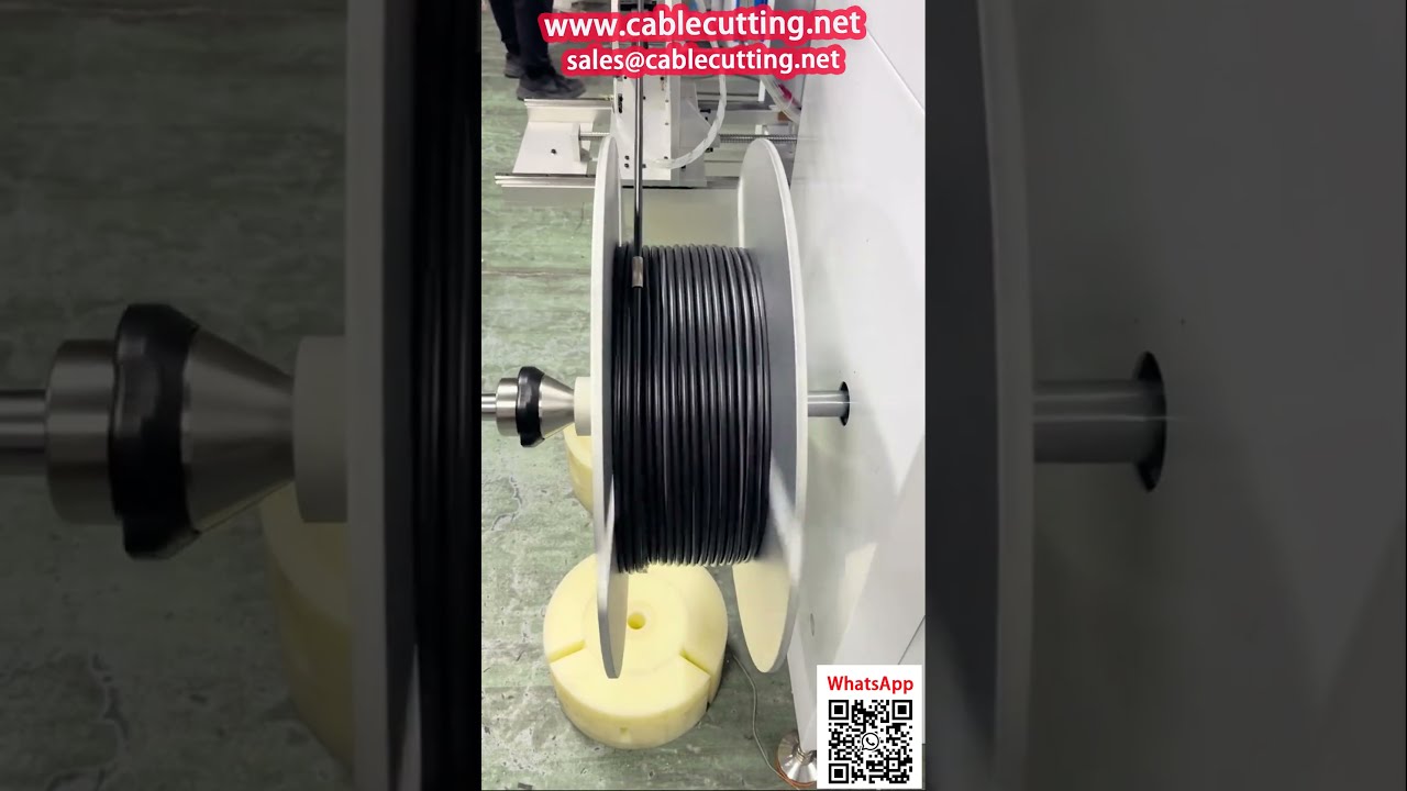 Enrolladora y Contadora Automática con Alineación para Manguera PVC y Tubo Termorretráctil – Optimice su Empaque