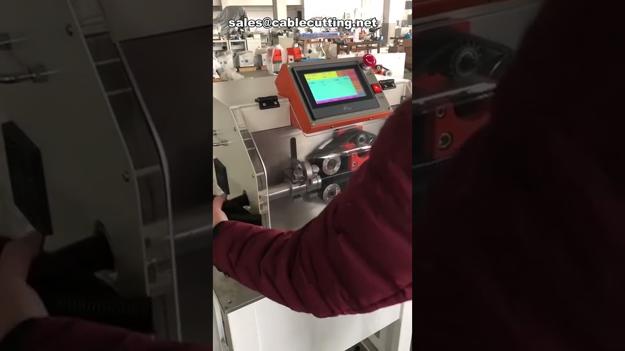 Máquina cortatubos automática digital de sobremesa para diámetros hasta 30mm, cortadora automática de tubos de cobre