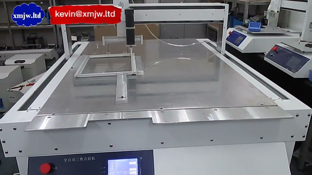 Máquina Automática de Dispensación de Pegamento CNC | Robot Dispensador de Adhesivo