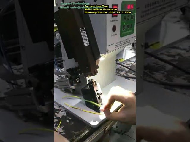 Máquina de Engarce de Cinta de Cobre Tipo Silencioso - Empalmadora de Alambres