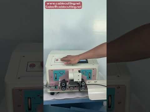 Máquina peladora de alambre fino 810NT - Pelado interior y exterior con 4 ruedas y pantalla táctil