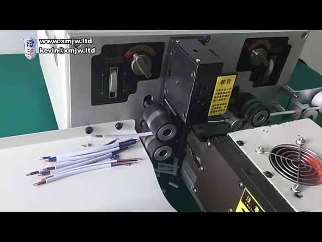 Máquina Automática de Pelado y Torsión de Cables Forrados | Alta Velocidad y Precisión