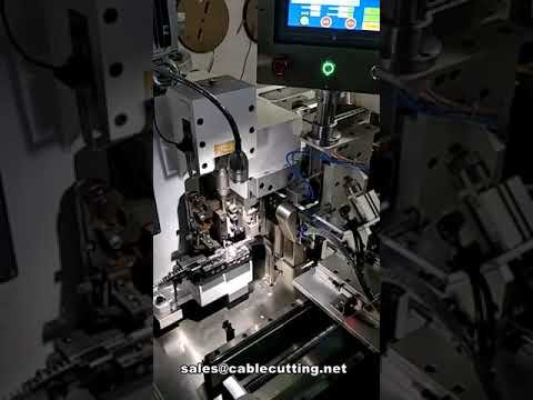Máquina automática de división, corte, pelado y crimpado de cables planos WPM-FCCM-51