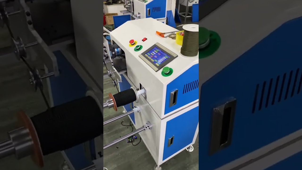 Máquina Automática Todo en Uno: Contador, Clasificador, Cortador y Bobinador de Cables #maquinaria