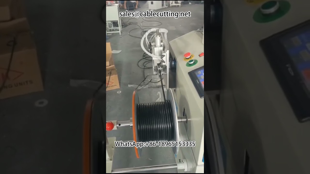Máquina Bobinadora de Alambre | Equipo de Bobinado Automático | Cortadora y Bobinadora con Contador de Metros
