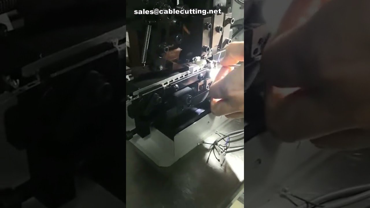 Máquina Automática de Pelado y Crimpado de Cables, Equipo Terminal de Crimpado de Alambre, Máquina Crimpadora Automática