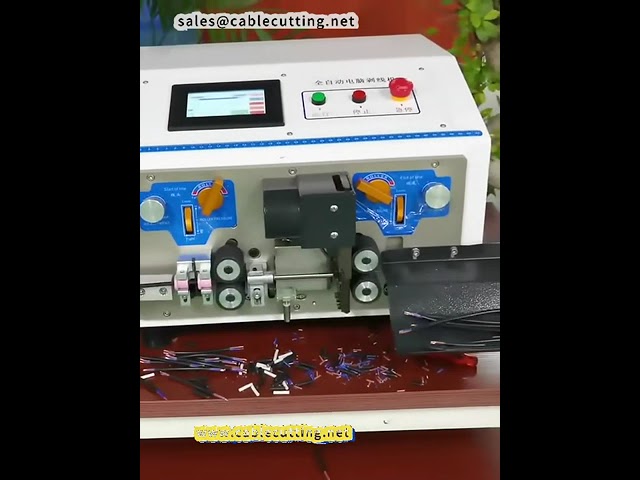 Máquina Automática de Pelar Cables | Alta Precisión y Velocidad
