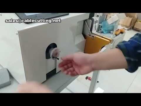 Máquina automática para enrollar y atar alambre - Operación eficiente