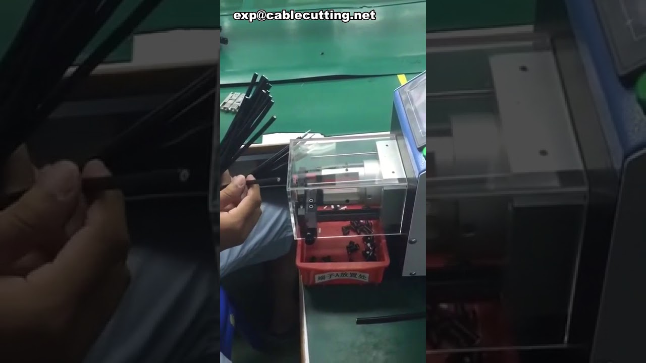 Máquina pelacables coaxial de 9 capas con cuchilla rotativa