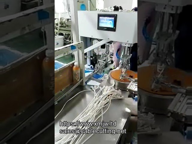 Máquina Automática de Bobinado, Enrollado y Atado de Cables - Bobinadora para Motores Eléctricos
