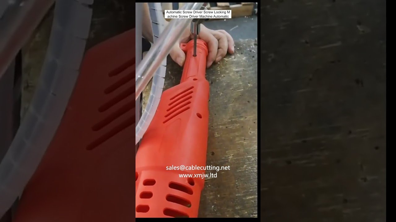 Máquina Automática de Atornillado y Bloqueo de Tornillos - Equipo Industrial de Atornillado
