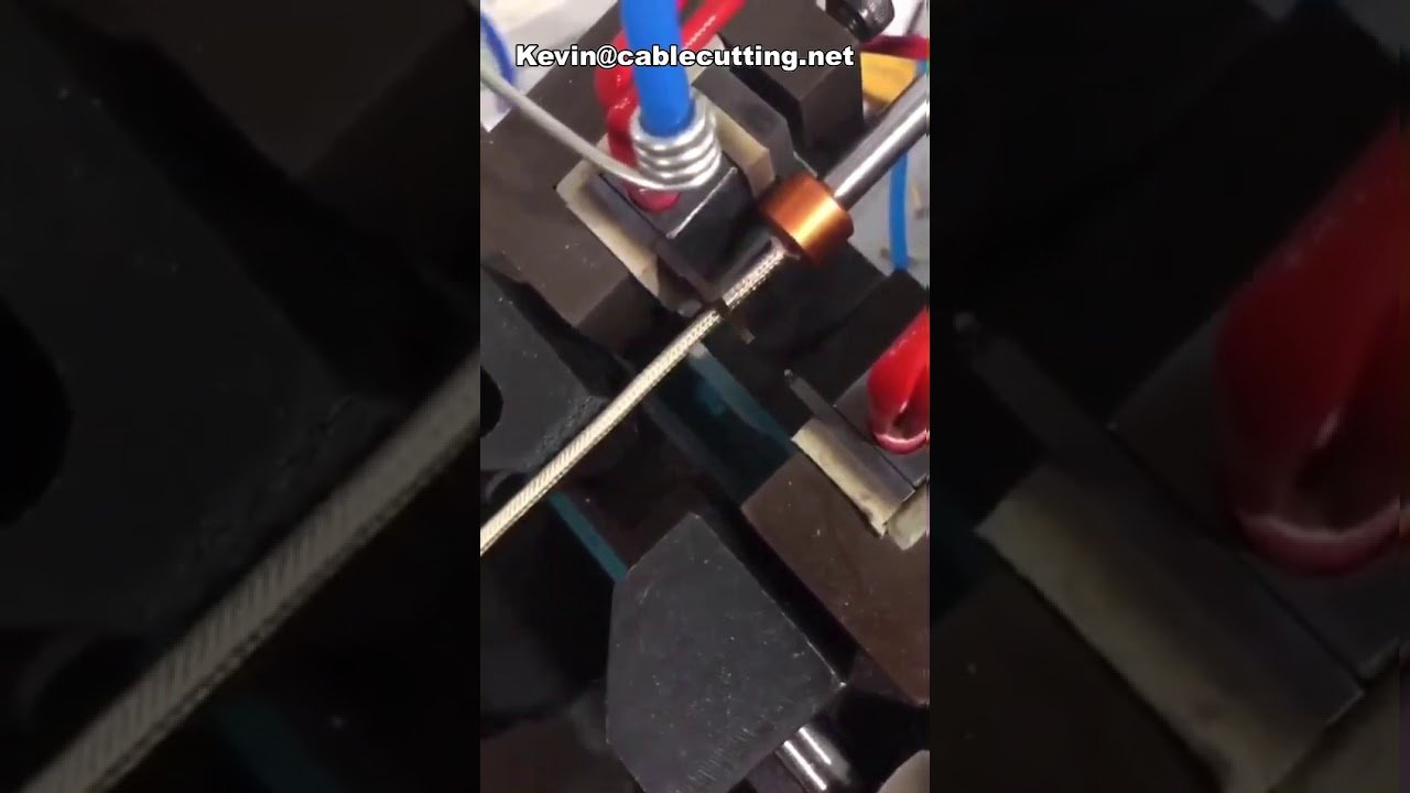 Máquina de Pelado en Caliente para Cables USB y de Datos – Peladora Automática de Cables