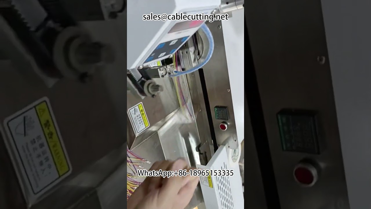 Máquina multifuncional de terminación de doble cabezal para cinco cables con estañado y pelado automático