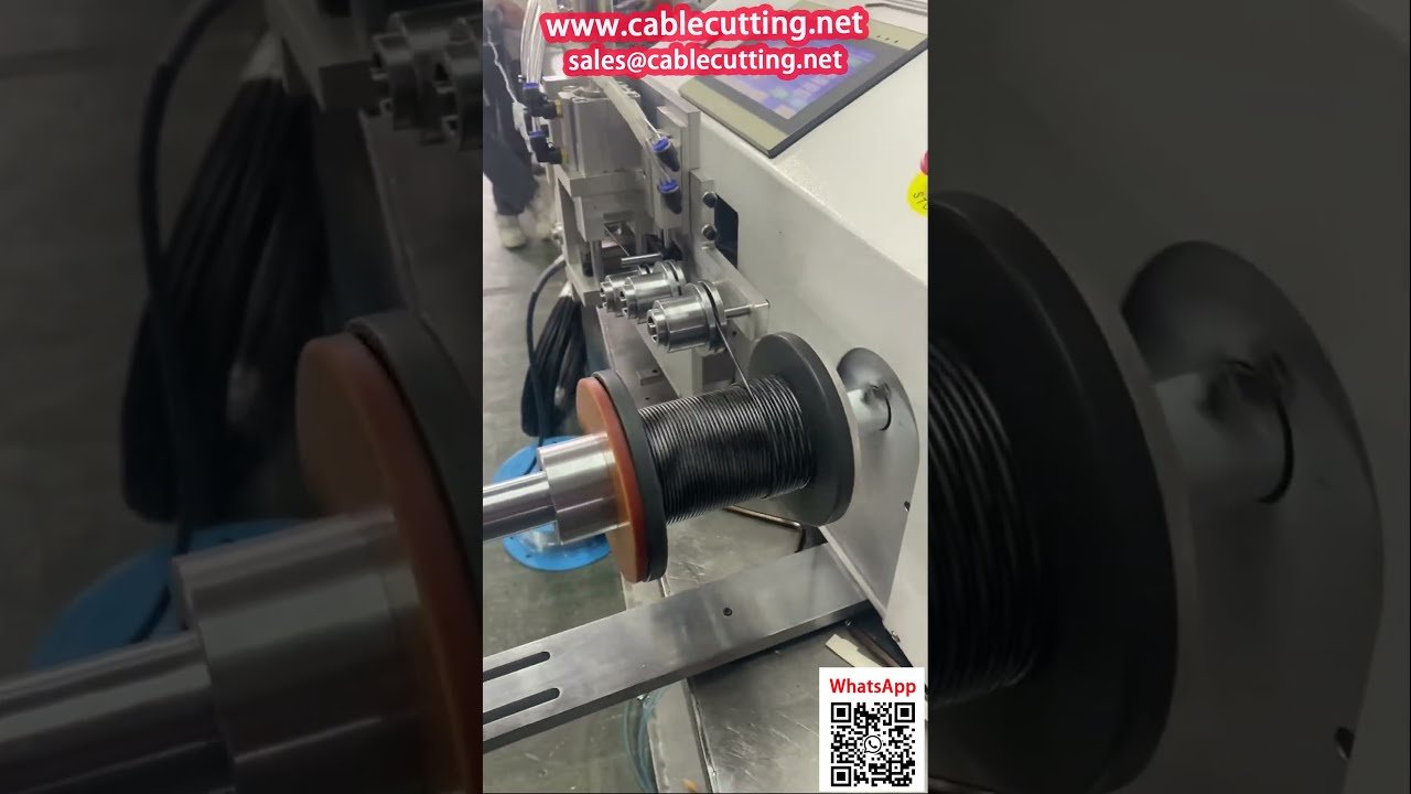 Máquina 5 en 1 para alambre: contador, bobinado, colocación, enrollado y corte automático