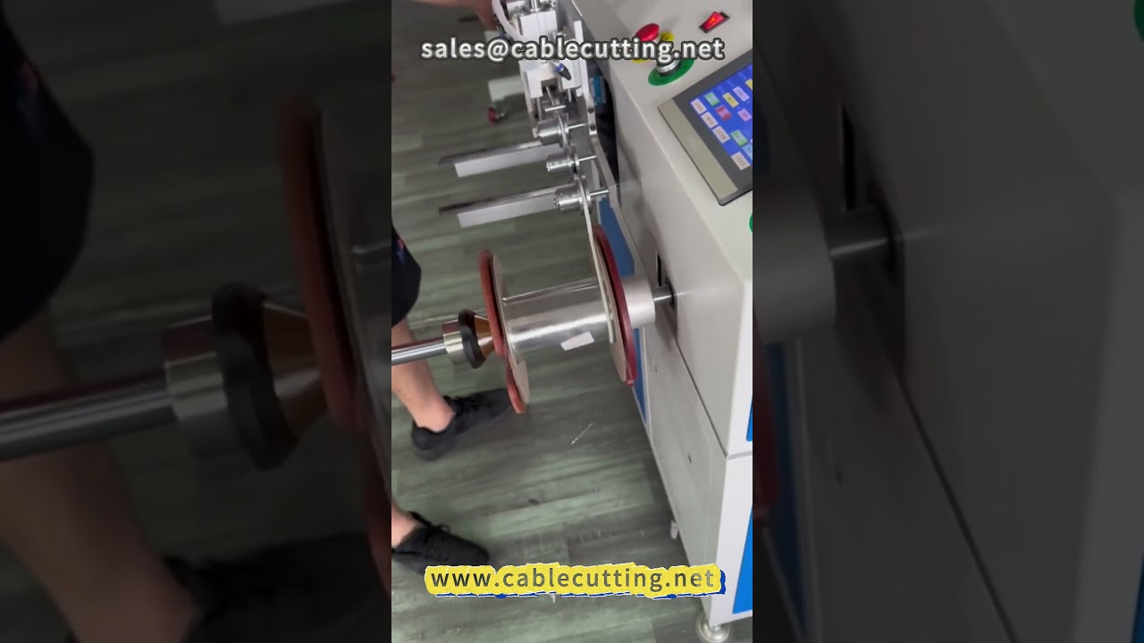Máquina de bobinado automática de 20 estaciones para procesamiento de arneses