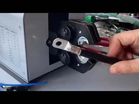 Herramienta Neumática de Crimpado Multifunción | Prensado de Terminales para Cables y Conectores Sueltos