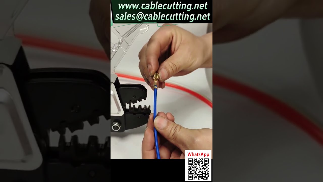 Máquina de Crimpado Neumático de Terminales | Demostración de Aplicaciones de Crimpado Multifunción