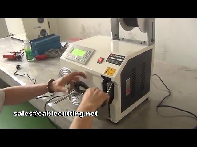Máquina automática de atado y bobinado de alambre HC-210
