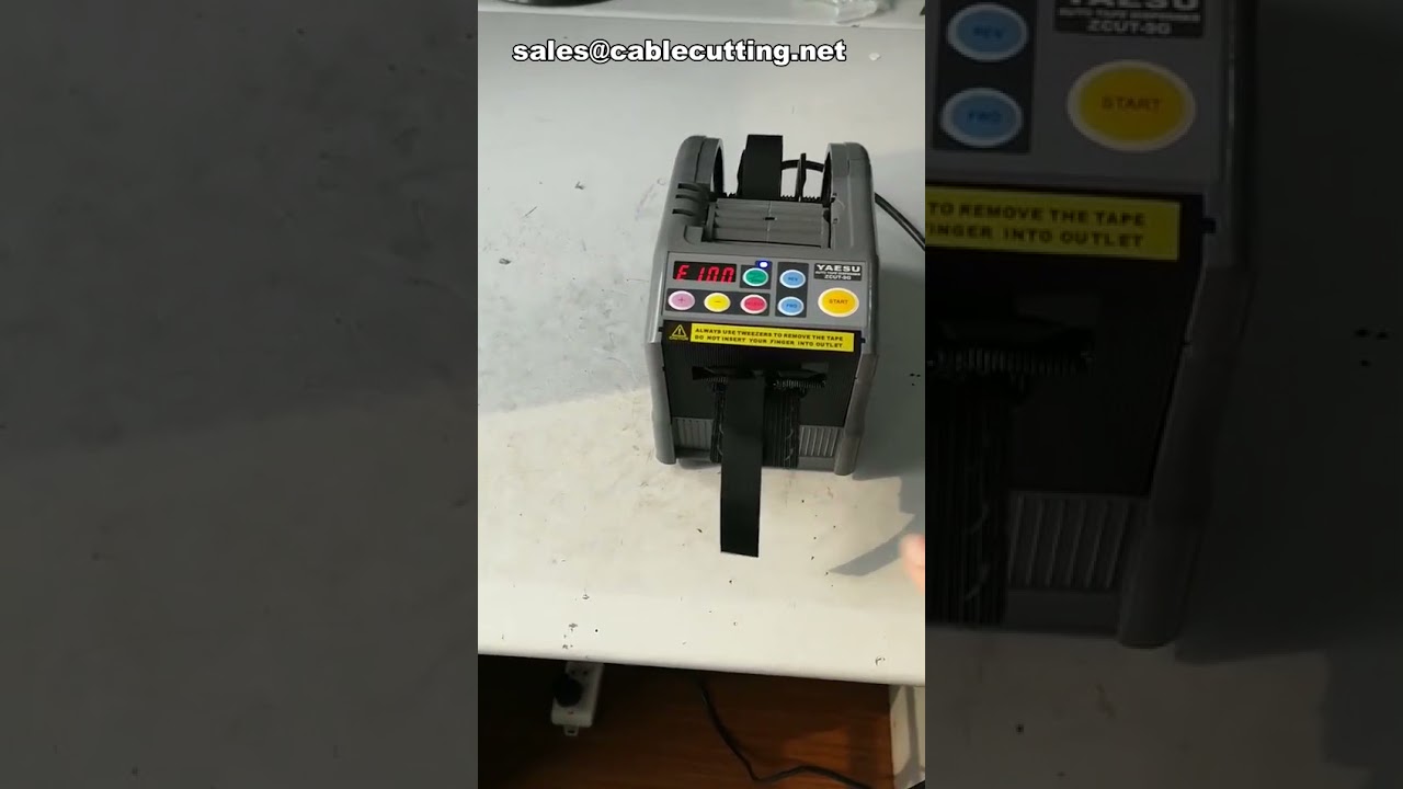 Dispensador Automático de Cinta Adhesiva Eléctrica Zcut 9 - Color y Precisión