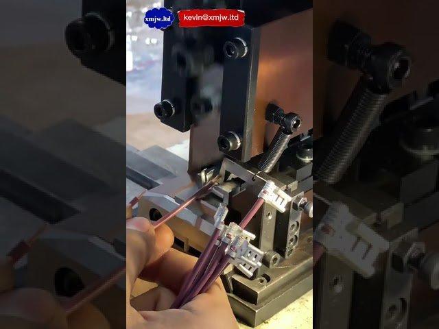 Máquina Semiautomática de Crimpado para Arneses y Terminales | Prensacables de Cables