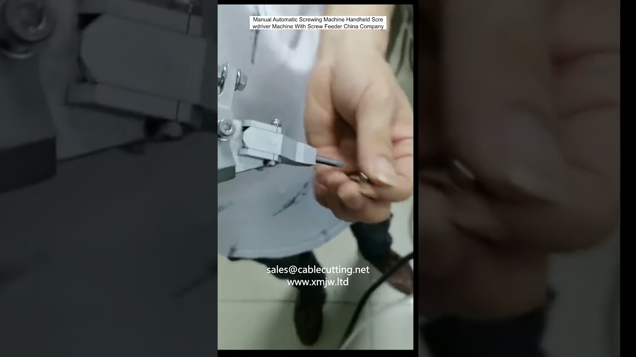 Máquina Atornilladora Manual y Automática: Atornillador de Mano con Alimentador de Tornillos - Fabricante Chino