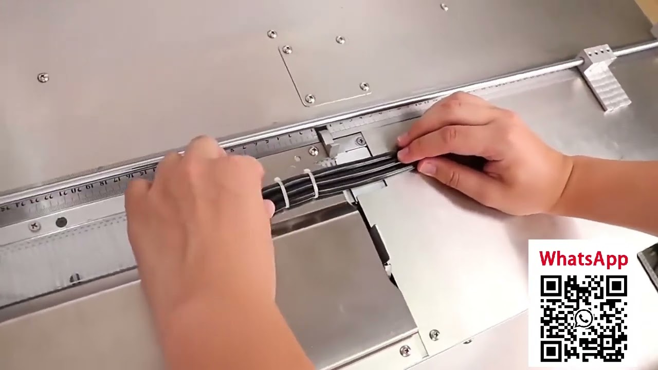 Máquina Automática de Atar Cables | Atadora de Cables Industrial